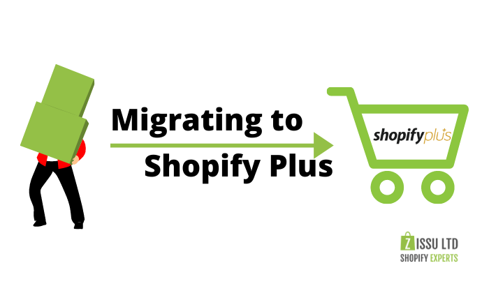 man carrying boxes to a cart-migrating to Shopify Plus