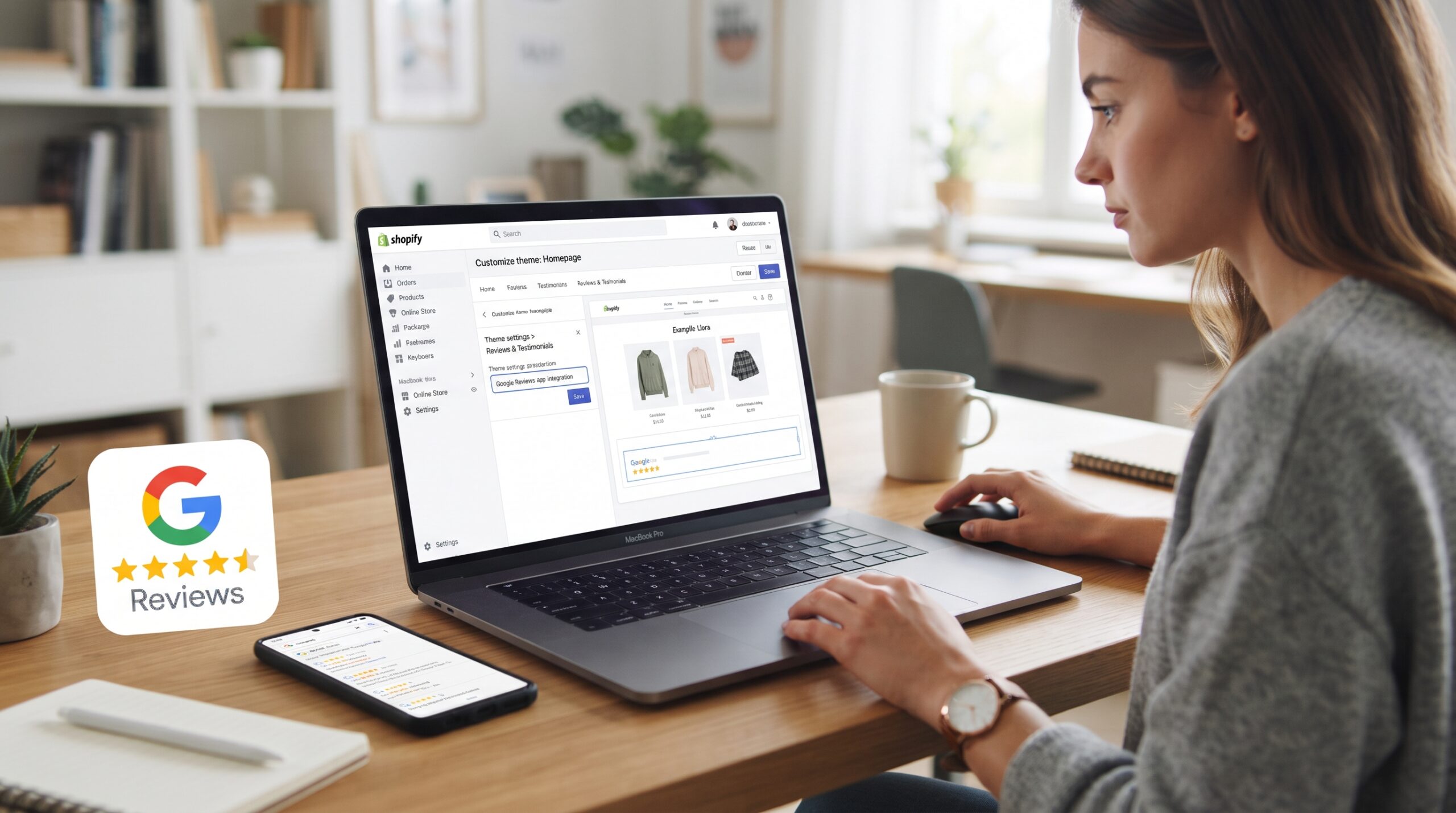 How to Add Google Reviews to Shopify Website