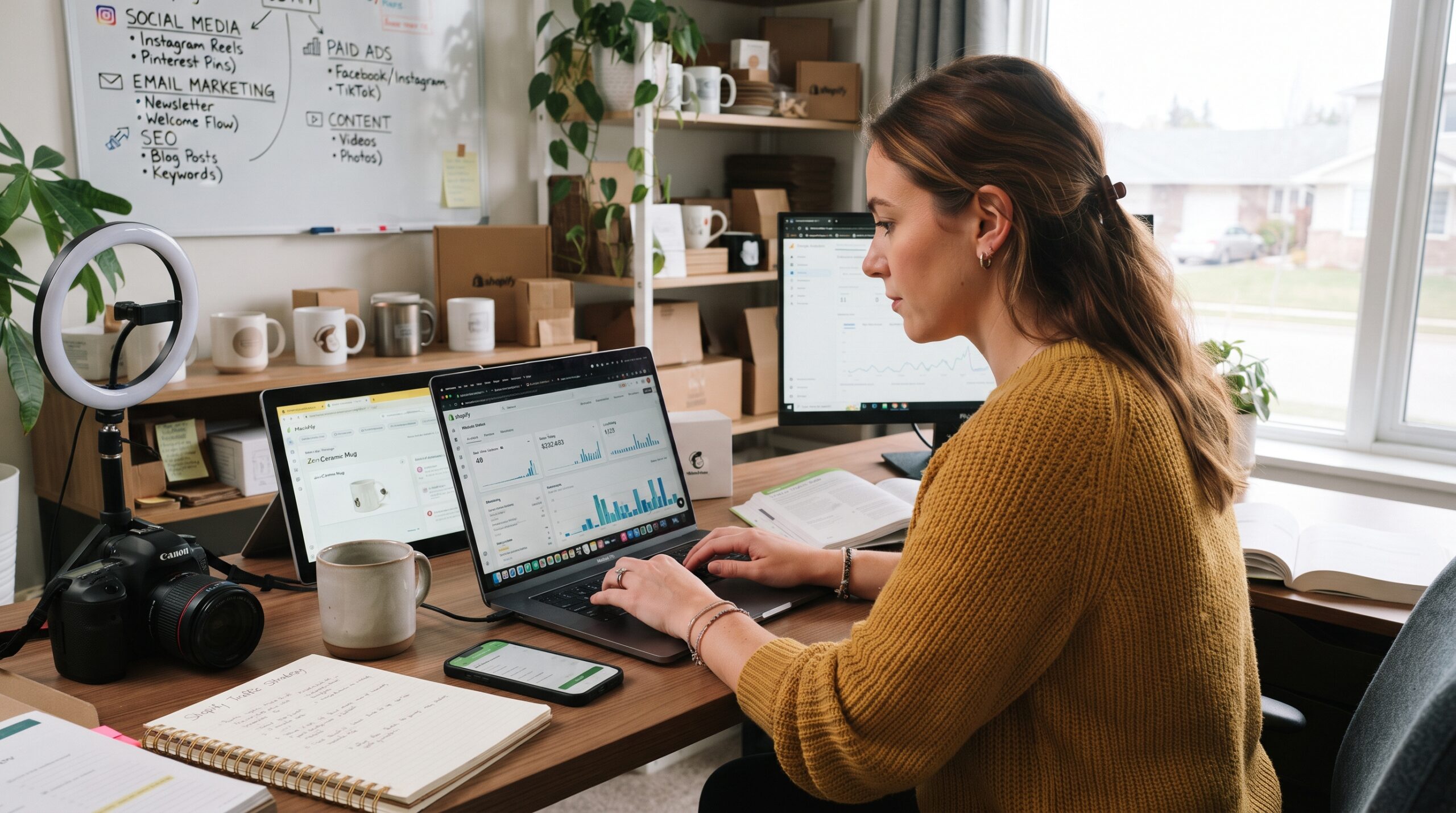 How to Get Traffic to Your Shopify Store