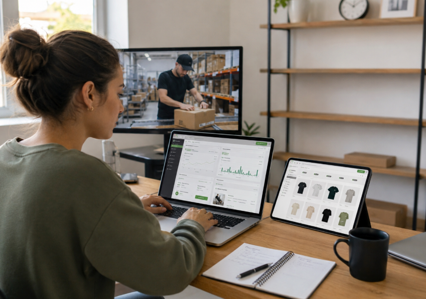 how to sell on shopify without inventory