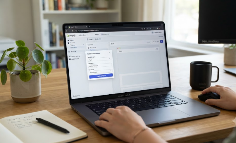 How to Create a New Template in Shopify