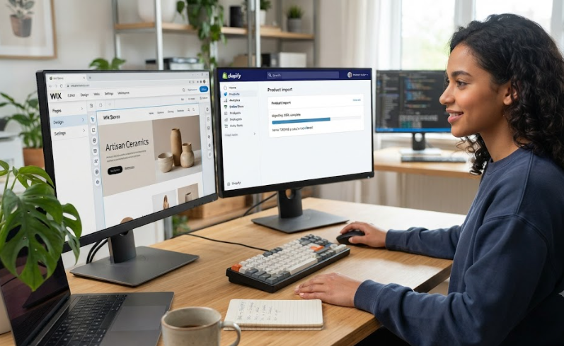What Is Wix to Shopify Migration