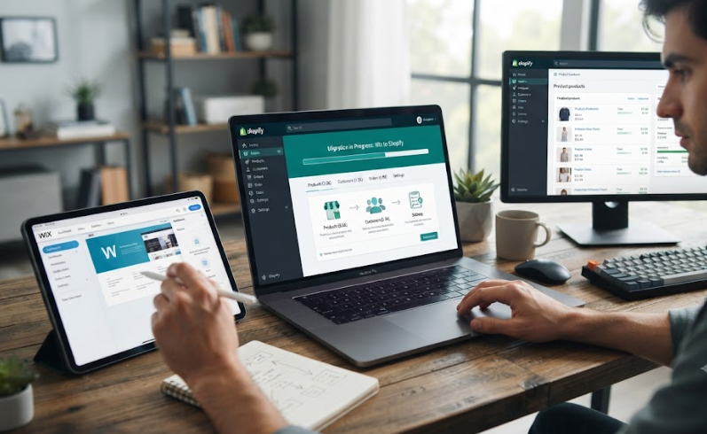 What Is Wix to Shopify Migration